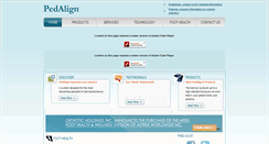 Desktop Screenshot of pedalign.com